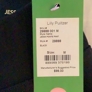 Lilly Pulitzer NEW Jesse Ponte Pant